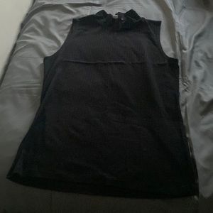 Blk turtleneck top